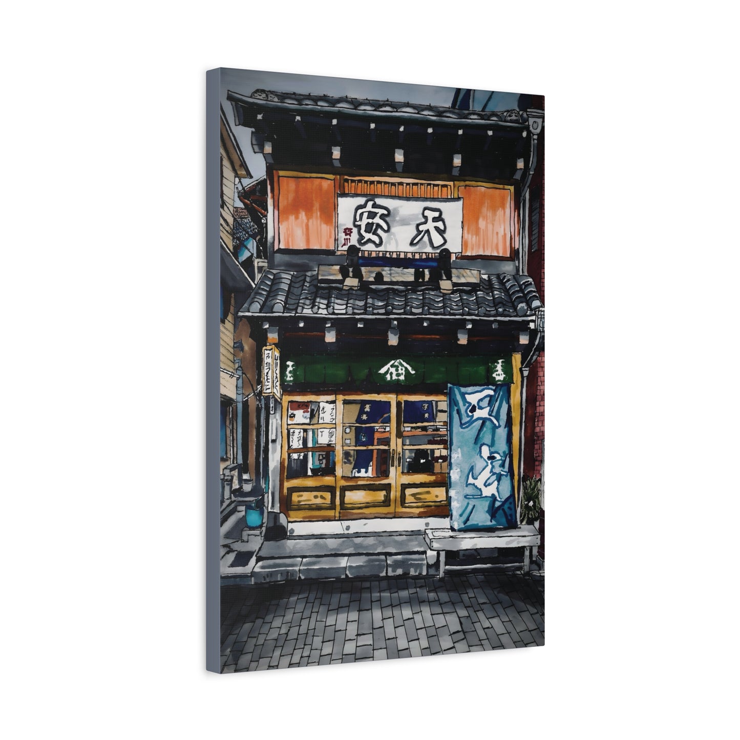 Japanese Storefront | Canvas
